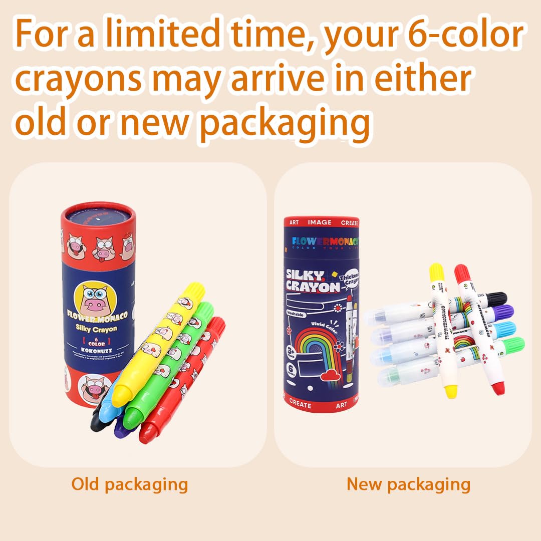 Lebze jumbo crayons for toddlers - safe non-toxic formula for peace of mind.