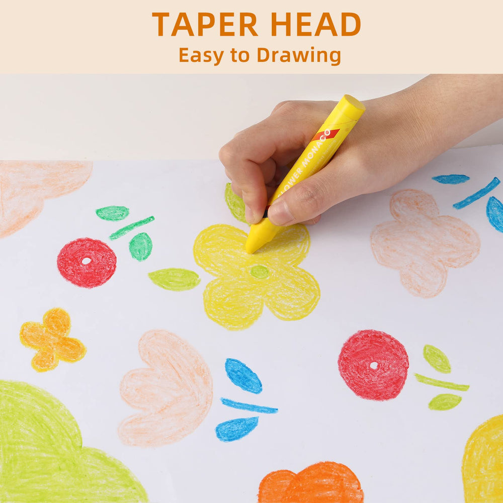 Lebze toddler crayons ideal for ages 3+, creative exploration and learning.