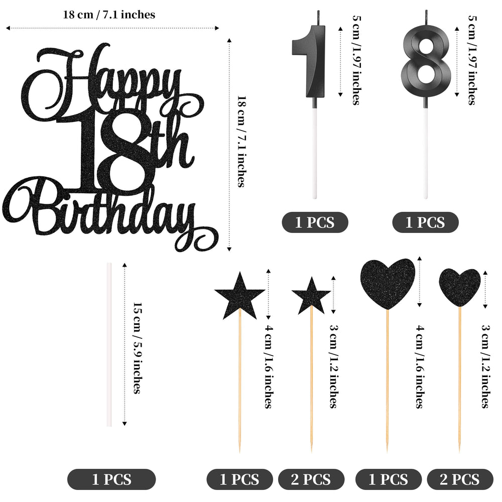 Lecferrarc Glitter Star Topper provides a shimmering focal point on celebration cakes.