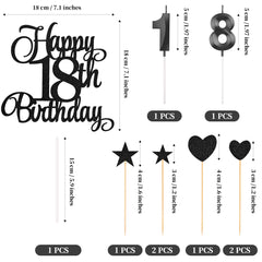 Lecferrarc Glitter Star Topper provides a shimmering focal point on celebration cakes.