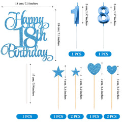 Lecferrarc star topper 4cm enhances cake shine with glitter detail.