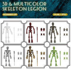 Lechonix T13 color-variety skeleton set for collections