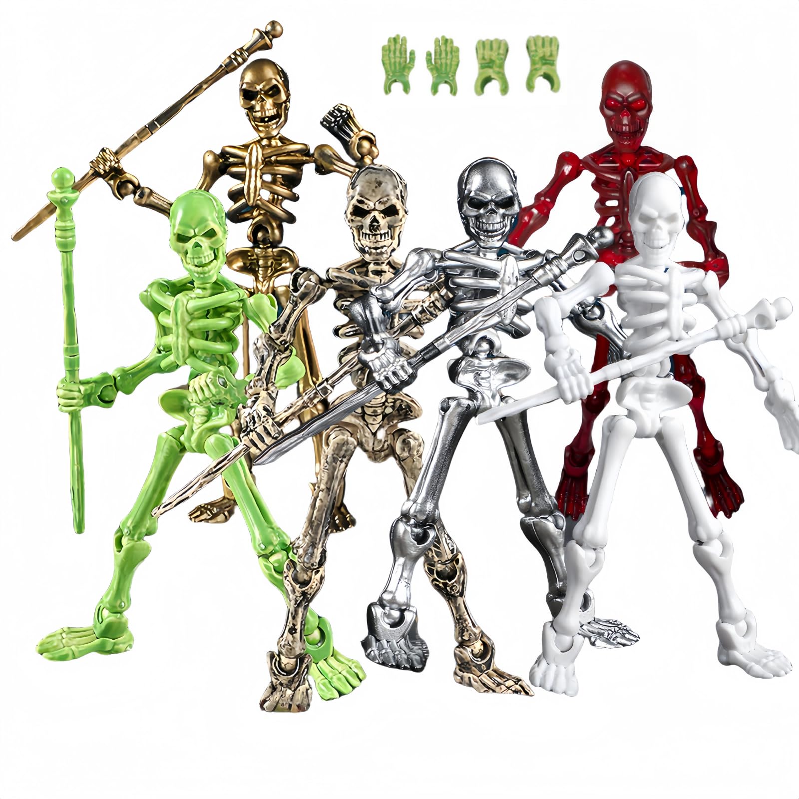 Lechonix T13 party gift skeleton figures for celebrations