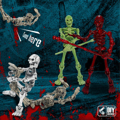 Lechonix T13 PETG durable skeleton figure for play