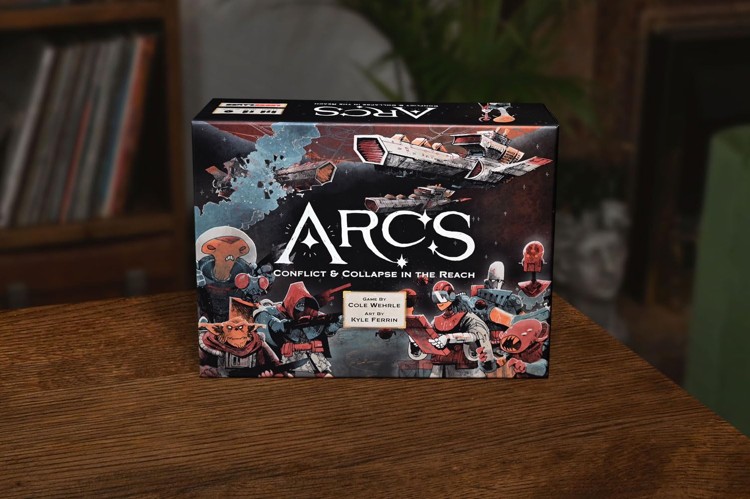 Leder Games Arcs campaign expansion opens a longer, narrative-driven saga