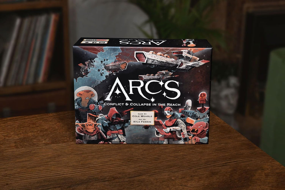 Leder Games Arcs campaign expansion opens a longer, narrative-driven saga