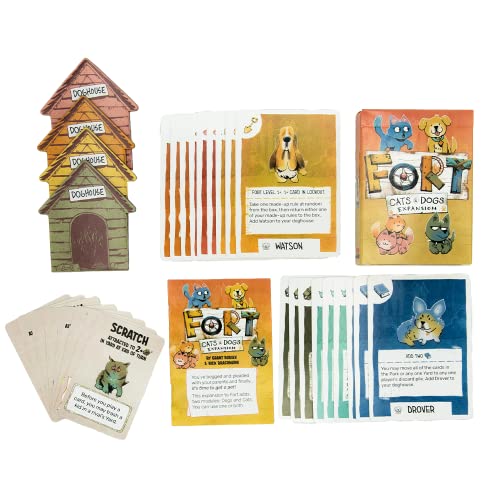Leder Games Fort dogs module adds endgame scoring for doghouse play.