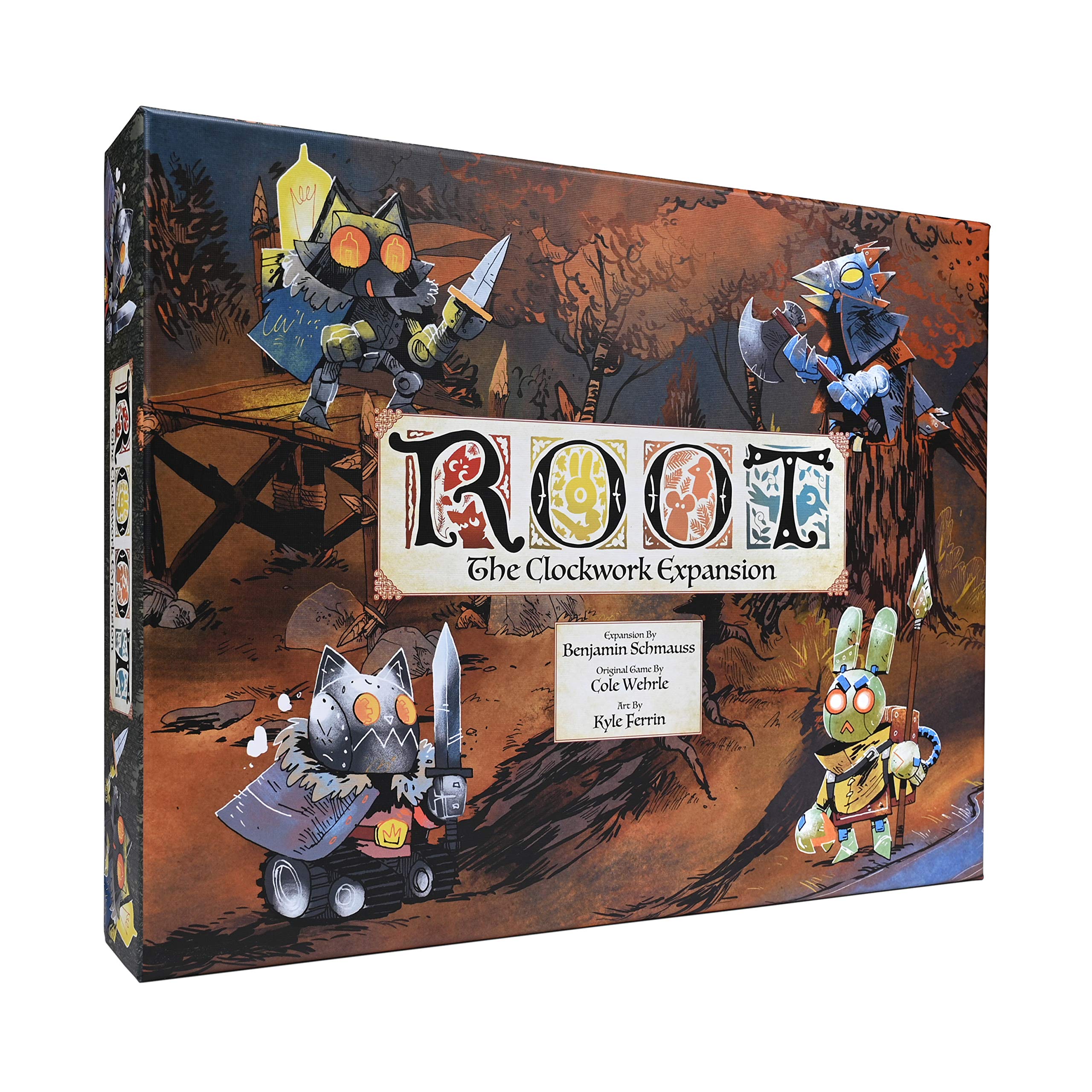 Leder Games Root Clockwork Expansion setup ready to play and explore new automata.