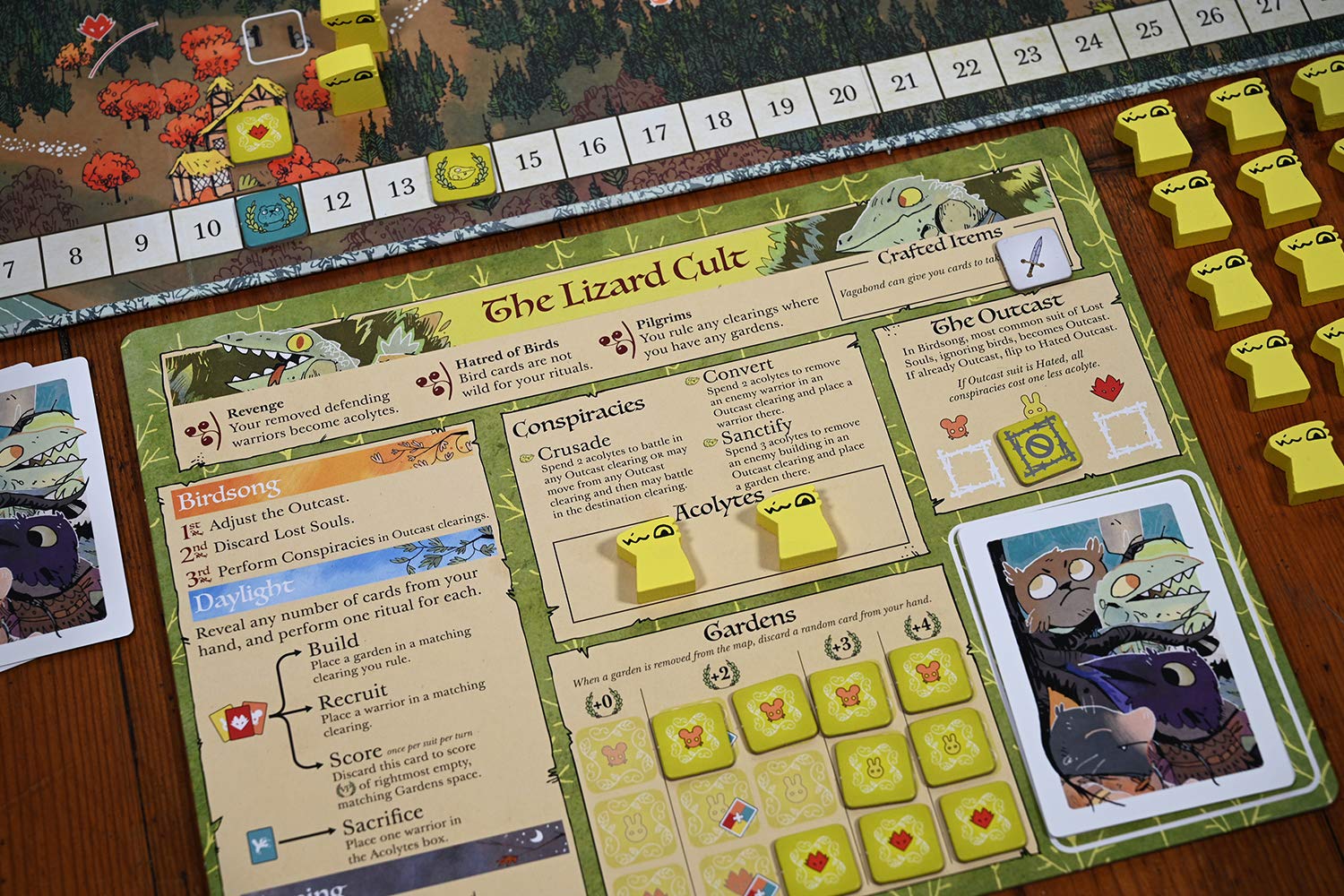Leder Games Root Riverfolk Expansion vagabond minis add new personalities to the game