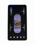 LEEFAI Pro fingerboard with maple deck and UV graphic for durable design