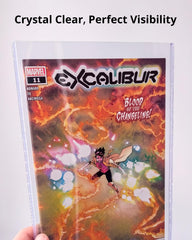 LEEFLIT crystal-clear visibility highlights comics for easy display.