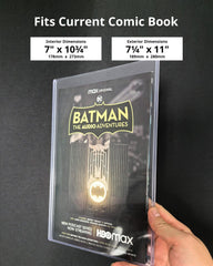 LEEFLIT top loader pack with 10 units keeps your modern comics organized and display-ready.