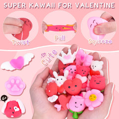 LEEHUR Valentine dog mochi squishy supports calm moments and rewards