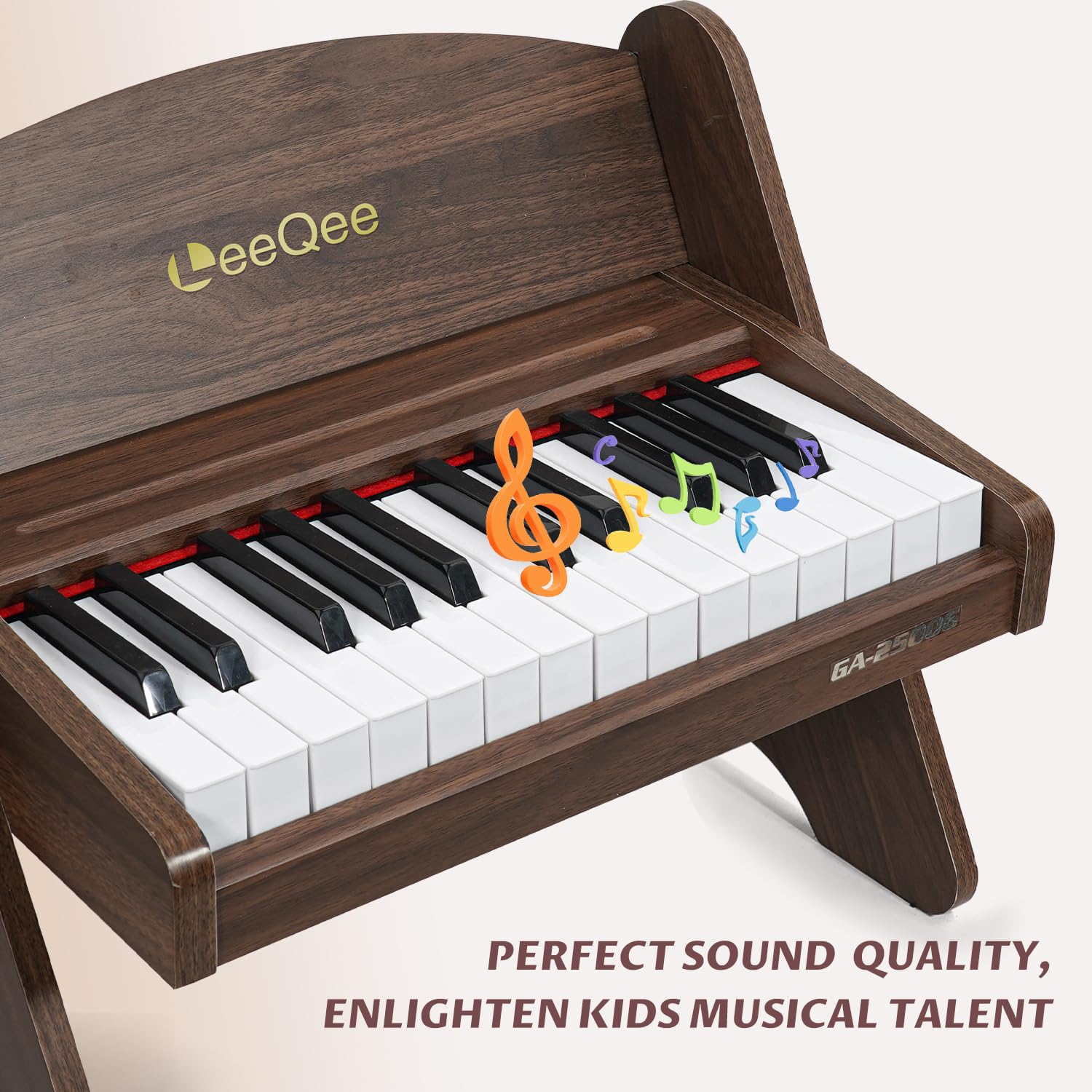 LeeQee educational music toy encourages playful learning to develop early musical skills.