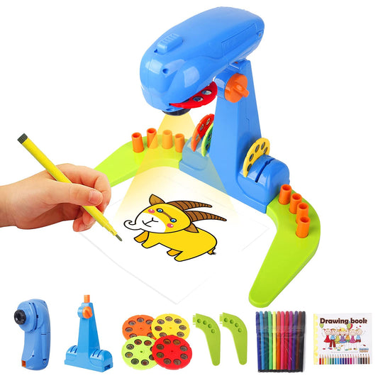 LEERFEI Kids Projection Drawing Sketcher front view for easy creative play