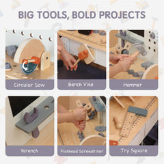 Leeshyah kids workshop in action fuels creativity during pretend construction