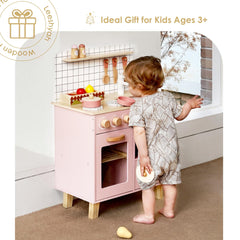 Leeshyah play kitchen knobs and dials promote hands-on control during pretend cooking sessions.