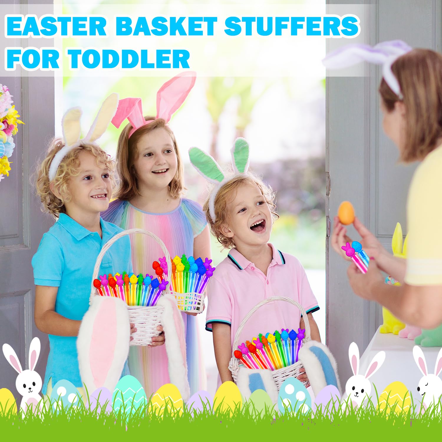 Leetous Easter chicken bubble wand ideal for garden games.