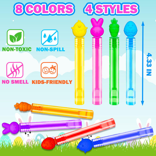 Leetous Easter egg bubble wand adds colorful bubbles for party moments.