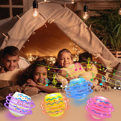 Leetous Easter light-up spinning top yellow sparks curiosity during hunts and gifts.