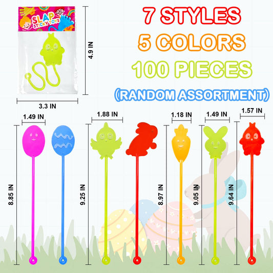 Leetous Easter sticky hands design pack with bunny, chick, and egg options