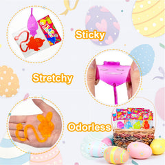 Leetous Easter sticky hands egg hunt favors for baskets and pinatas