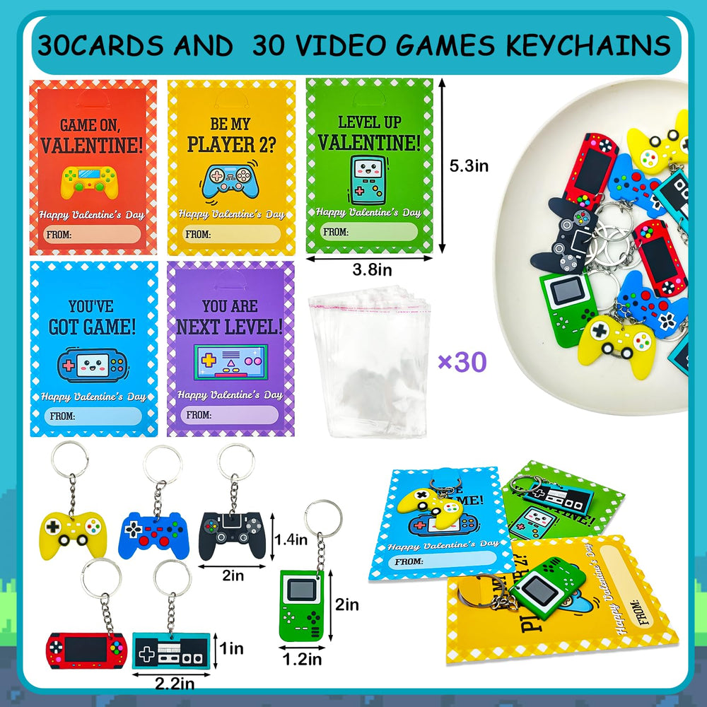 Leetous game keychains with cards, ideal classroom party favors and school prizes.