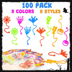 Leetous ghost sticky hands provide non-candy party fun for kids.
