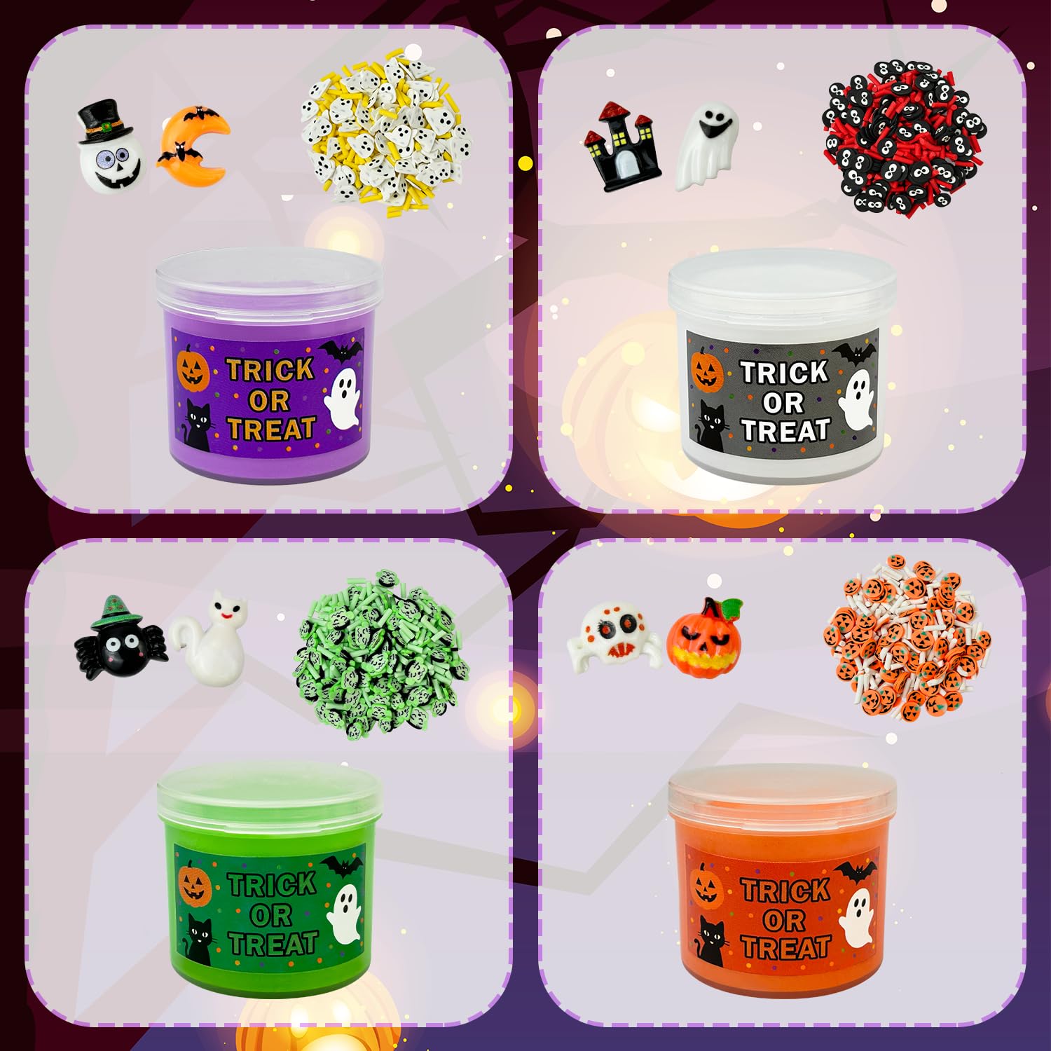 Leetous mix-ins with charms invite spooky pairings for imaginative, hands-on crafts.