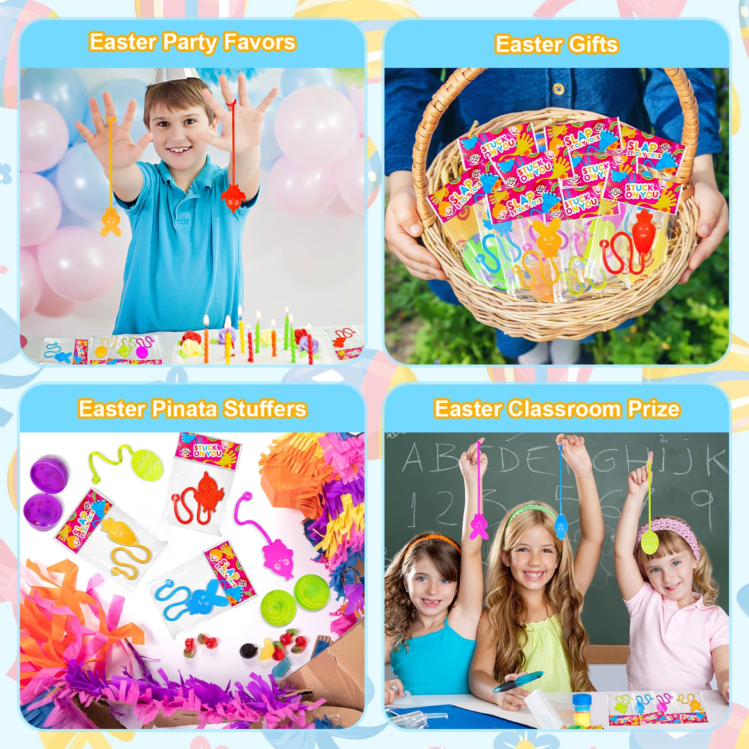 Leetous kids Easter egg hunt fun, compact sensory toys.
