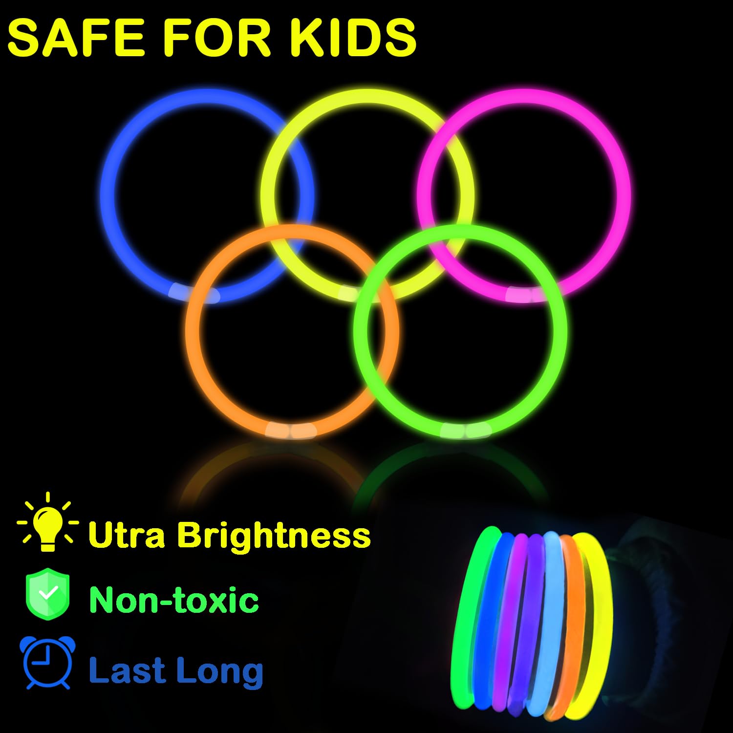 Leetous neon colors glow for vibrant celebrations