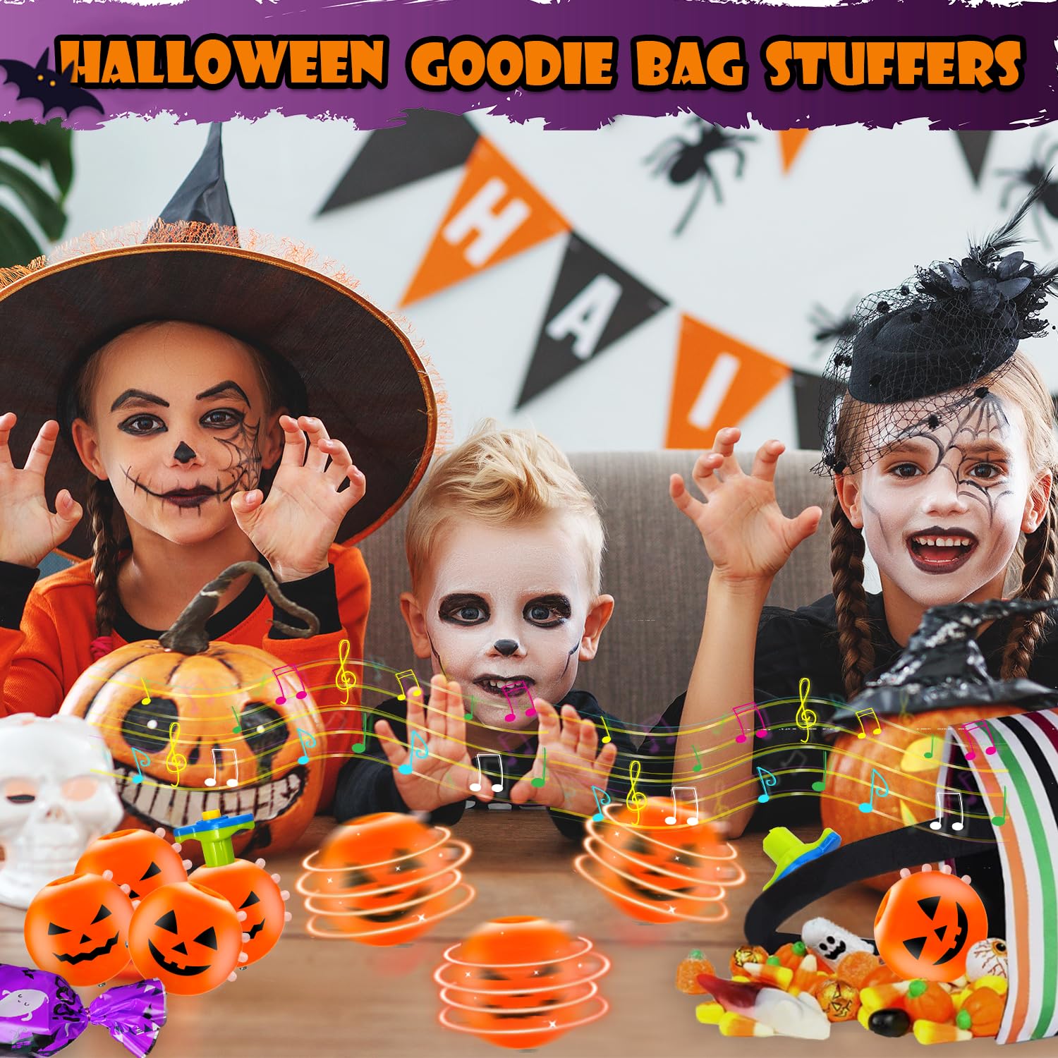 Leetous non-candy Halloween treats brighten boo baskets for kids