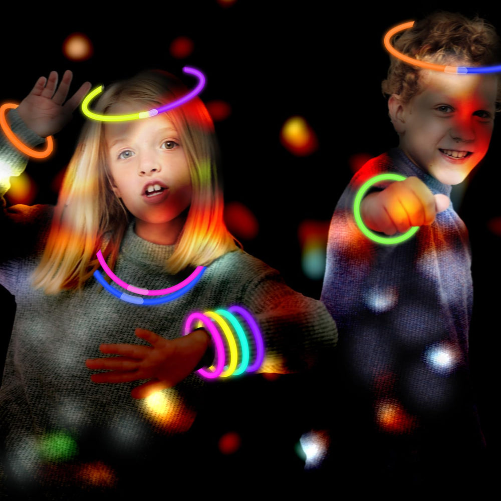 Leetous necklace and bracelet kit for glowing party accessories