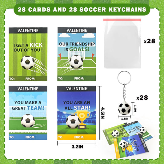 Leetous valentine exchange card design 1 with kid friendly sports motif