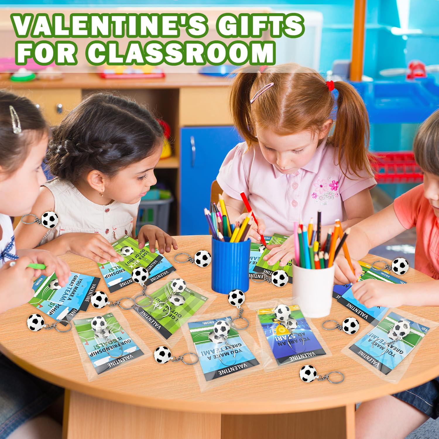 Leetous valentine exchange card design 4 with playful icons and names