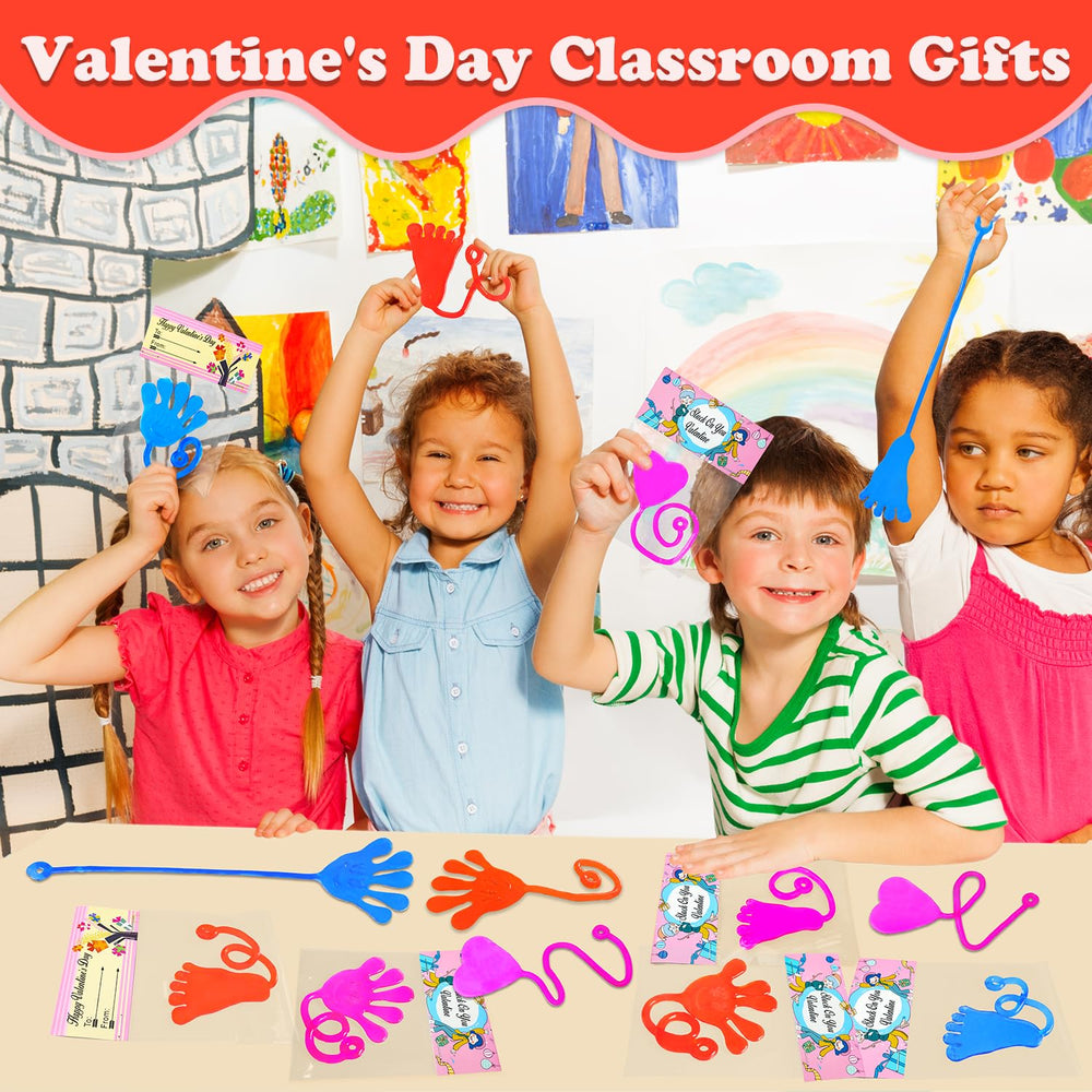 Leetous class exchange cards for Valentine gifts with writable names
