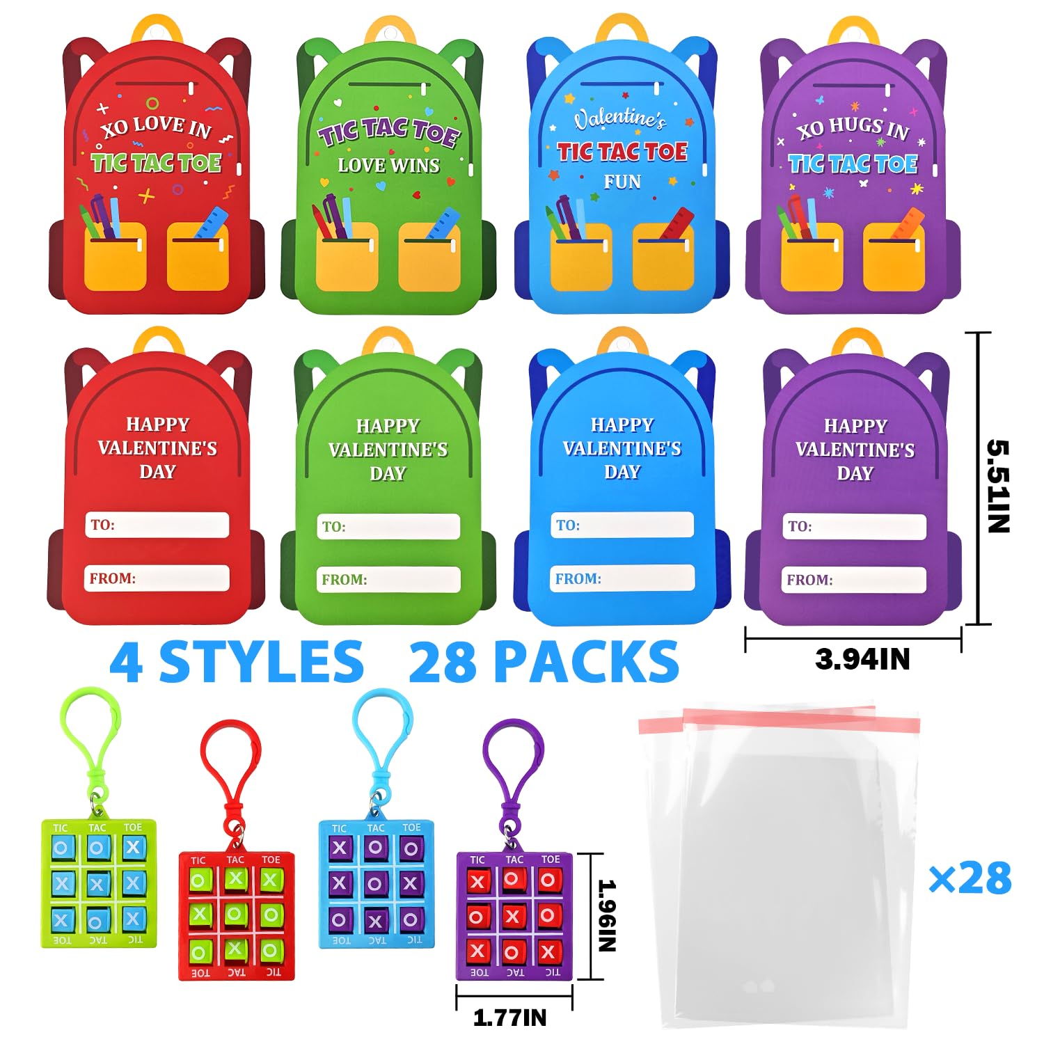 Leetous exchange card designs with games for personalized classroom gifts.