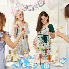 Leezead design elements with baby motifs for festive appeal