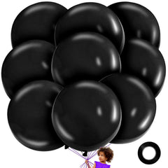 LEEZZIZZ 36-inch giant balloon pack in vibrant colors for standout party decor.