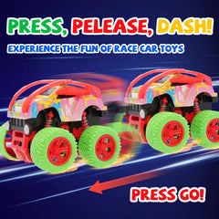 LEFEI Monster Truck high-density materials ensure durability and safe pretend play.