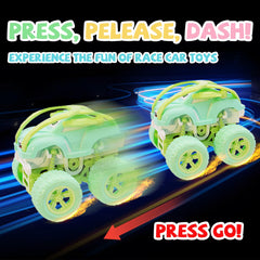 LEFEI Monster Truck on lawn demonstrates off-road capabilities for versatile play.