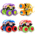 LEFEI Monster Truck push-and-go action on indoor floors for durable, mess-free play.