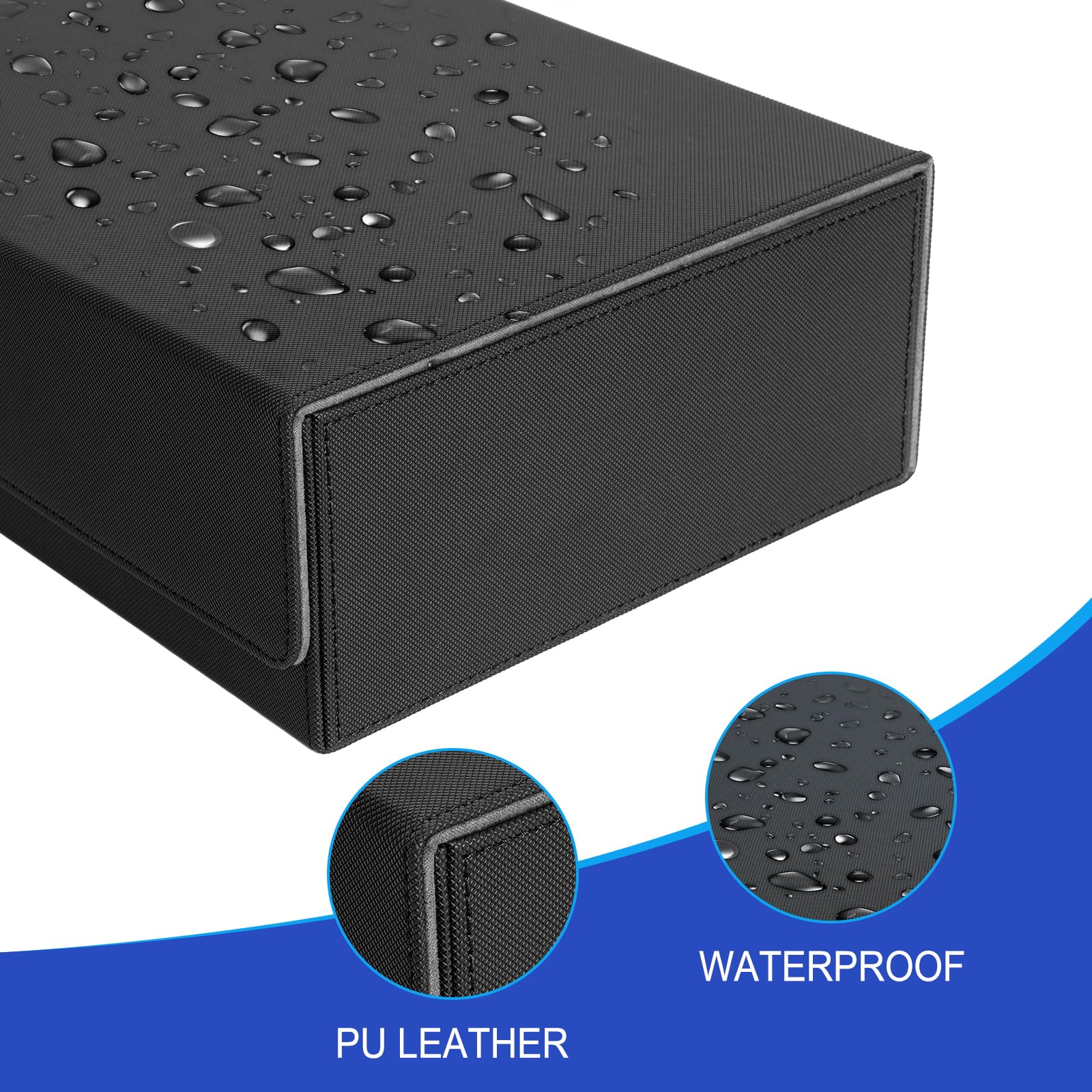 LEFOR·Z large-capacity box accommodates 550+ double-sleeved cards and more.