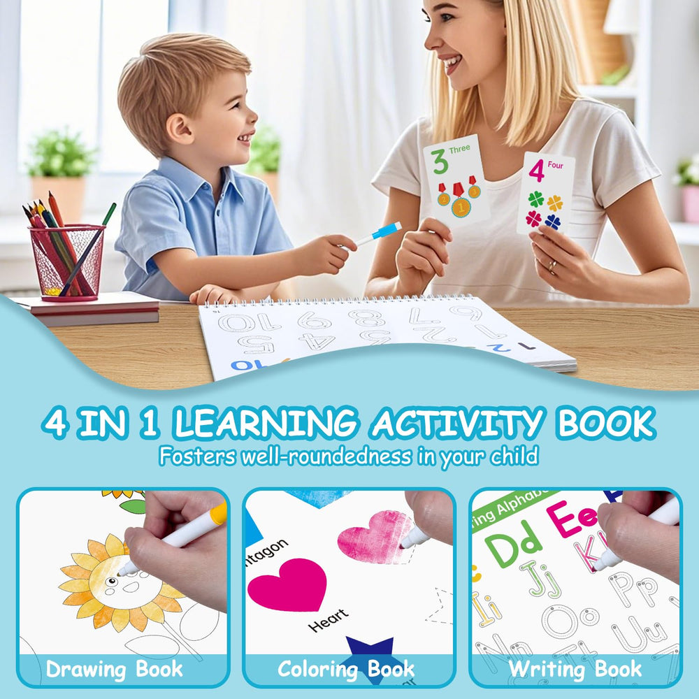 LeftBC Busy Book child-activities promote hands-on learning and focus during play