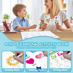 LeftBC Busy Book child-activities promote hands-on learning and focus during play