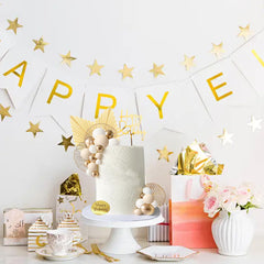 LEFUBABY boho party cake decorations elevate birthday treats.