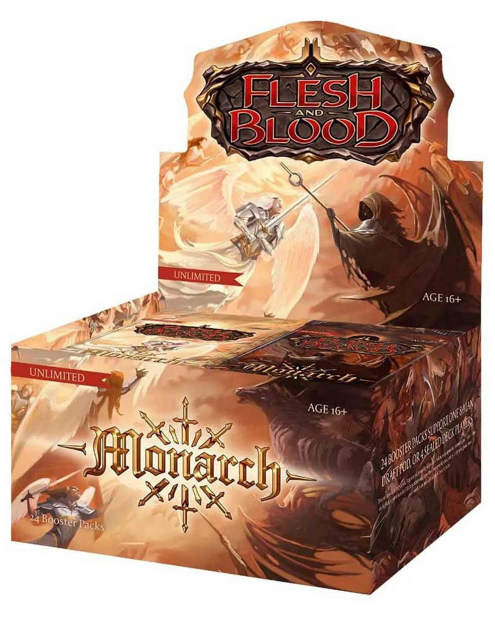 Legend Story Monarch Unlimited case display ready for multi-player events and storage.