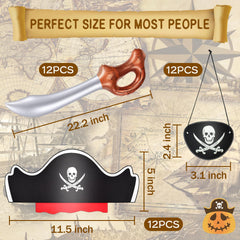 Legigo inflatable swords 12-pack; lightweight PVC for safe cosplay.