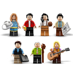 LEGO 21319 Central Perk coffee bar and seating for cozy room decor.
