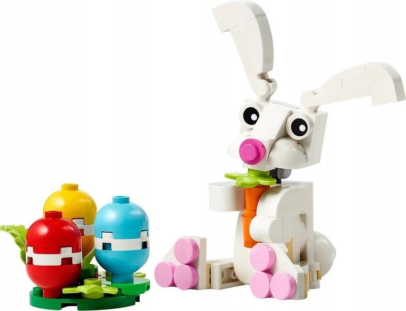 LEGO 30668 bunny detail shows friendly features for imaginative play